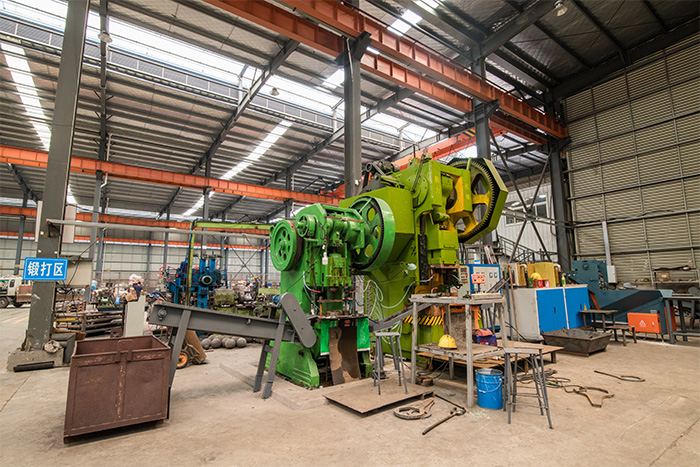 广州网架配件-锥头加工车间